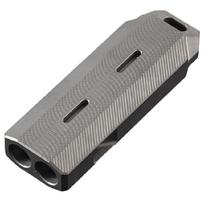 Titaniums Alloy Double Tube Whistle Outdoor  High Frequency Whistle Portable Camping Tool High Decibel Whistle Enduring