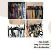 Cable Rack Cable Organizer Studio Storage 19-Slot Cord Management Accessories Cord Organization China Mainland