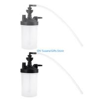 090D High Oxygen Bubbler Bottle with Tube Humidity Suitable for Oxygen Therapy China Mainland