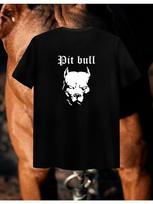 Pitbull print T-shirt 2XL