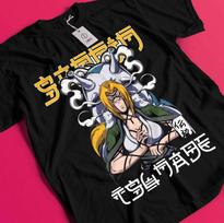 Tsunade T-Shirt Naruto Tshirt Jiraya Shirt Madara Kakashi Itachi Uchiha Rock Lee AA191 S