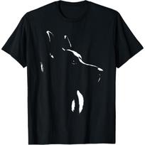 German Shepherd Silhouette Graphic For Men Women T-Shirt S juoda