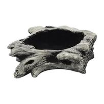 Cement Driftwood Planter Pots Creative Clay Ceramic Flowerpot Imitation Old Tree Root for Succulents Small Plant