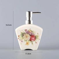 450ml ceramic hand sanitizer bottle French premium ice cracked shampoo bottle shower gel dispenser bottle bathroom accessories