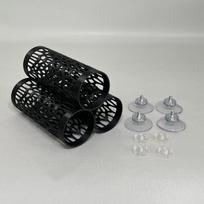 Fish Hideout Resting Tube Fish Bed Tunnel Hollow Fish Hideout Resting Tube With Suction Cup For Fish Aquarium