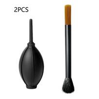 2/3pcs Coffee Grinder Cleaning Tool Air Blower & Cleaning Brush Measuring Spoon For Espresso Machine And Portafilter Accessories