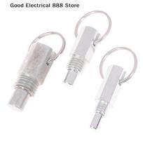 1PCS Heavy-Duty Spring Pull Buckle Positioning Bolt Limit Pin Lift Pull Ring Pin for Stage Lighting Tripod Light Frame Fitting M12