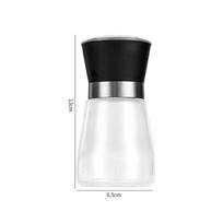 1pc Grinder Manual Salt Pepper Grinder Seasoning Bottle Jar Stainless Steel Spice Grinder Salt Shaker Kitchen Mills Accessories