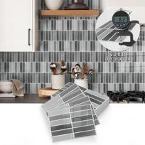 Self-adhesive tile decals, peel-and-stick tile stickers, splash-proof wall decor for kitchens and bathrooms, bedroom decor (as the picture,20pcs)