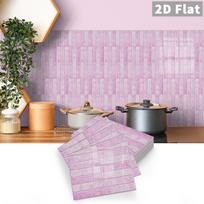 Self-adhesive tile decals, peel-and-stick tile stickers, splash-proof wall decor for kitchens and bathrooms, bedroom decor (as the picture,20pcs)