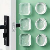 6pcs Silicone Anti-Collision Mute Pads - Door Handle Cushions, Refrigerator Door Stickers, Door Stoppers, Cabinet Door Back Wall