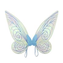 Christmas Gift Sparkling Fairy Wings for Adults Kids Dress up Party Favor Angel Wings for Girls Halloween Costume Costume Wings mėlyna