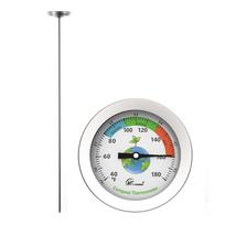 Stainless Steel 50cm Compost Soil Thermometer Tester Precise Phsical Sense Temperature Measuring Probe Measurement Tool