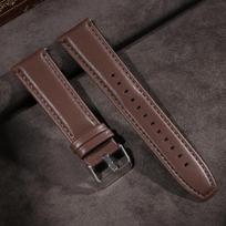 Leather Watch Band 22mm for Omega for Seiko Strap Sport Vintage Brown Black Watchband Men Women Sport Bracelet for Smartwatch 22mm