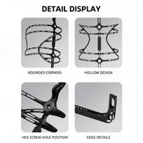 Water Bottle Cage Ultralight 3D Printing Lightweight Drink Holder Includes Fixing Screws Universal for MTB Road Mountain Bikes China Mainland