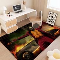 Joker Movie Room Mats Cheaper Anti-slip Modern Living Room Balcony Printed Welcome Rug 40cm x 60cm