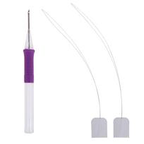 Plastic Durable Cross-Stitch Knitting Punch Needle Sewing Accessories Embroidery Tool Threader Embroidery Pen