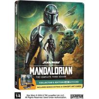 The Mandalorian: The Complete Third Season  [ULTRA HD BLU-RAY REGION: A USA] 4K Mastering, Steelbook, Subtitled, Bilingual Packaging USA import