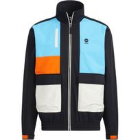 adidas neo Colorblock Stand Collar Sports Jacket Black Men's HD4662 L
