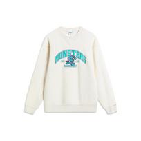 Li-Ning x Disney Monster University Sweatshirt 'Beige' Men's AWDT813-2 L