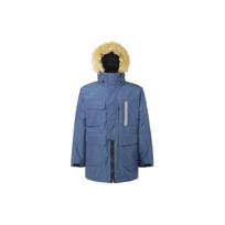 adidas Furry Down Parka 'Blue' Men's IS0367 M