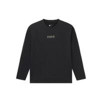 Li-Ning Vital Series Stylish Printing Loose Round Neck Top 'Black' Unisex AHSS176-1 XXL