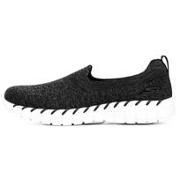 Skechers Go Walk Smart 2 Easy Slip-On Low-Top Lifestyle Shoes Women sneaker Black White 124729-BKW 35