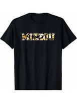 University Of Missouri Mizzou Tigers Camo T-Shirt S