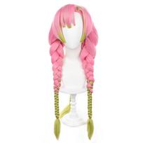 ekienn Kanroji Mitsuri Cosplay-style Wig, Cosplay Wig, Heat-resistant Wig, Anime, Costume, Halloween, Party, Event, Fancy Dress, Costume, Disguise,