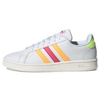 (WMNS) adidas neo Grand Court 'White Pink Orange' Women's EG8146 EU 38⅔