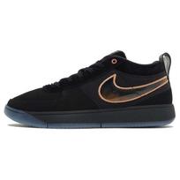Nike Book 1  Haven  Men's Round Toe Lace-Up Low-Top Basketball Shoes Black Grey Orange FJ4249-001 EU 41