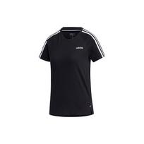 (WMNS) adidas neo ESNTL 3S TEE Sports Short Sleeve Black Women's GJ7948 L