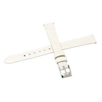 Watch Genuine Leather with Care Instructions [Seiko] Band, 12mm, Strap, Women's, (White)