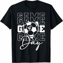 Game Day Soccer T-Shirt S įvairiaspalvis