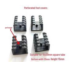 Kermit Chair Plastic Anti-Slip Foot Covers - Wear-Resistant Pads
