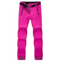 Women’s Winter Hiking Ski Pants Warm Fleece Lined Windproof Waterproof Outdoor Snow Sports Casual Trousers XXXL