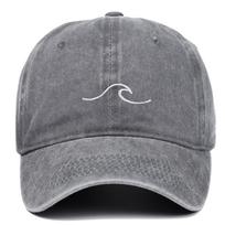 Spring and summer embroidered ripple baseball caps for Unisex and Women outdoor sun protection and running fashion items Adjustable
