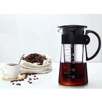 T02C!Portable Hot/Cold Brew Dual Use Filter Coffee&Tea Pot Espresso Ice Drip Maker Glass Percolators Kitchen Accessories