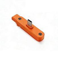 240W USB C OTG Adapter With Stand 90 Degree Type C Female To IP Male Converter For IP 17 16 Fast Charging Adapter Converter