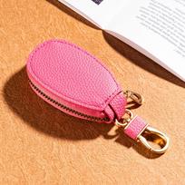 Unisex PU Leather Key Case For Car Key Wallet Pocket Key Holder Organizer Pouch Keys Organizer LargeCapacity Zipper Key Case Bag