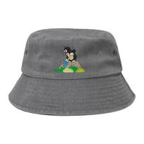 Fashion Cute The Little Mole Bucket Hat Unisex Packable Hiking  Fishing Hat Sun Hat One Size