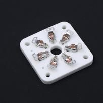 Ceramic Vacuum Tube Socket 7Pin for FU19 FU32 6C3 Anti Corrosion Design for Tube Audio Amplifier Restoration Parts GZC7-C