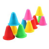 Colorful Skateboard Roller Skating Windproof Training Marker Skating Cone Pile Cups Sarking Cones A