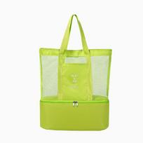 Dry Wet Separati Swimming Bag Fitness Backpack Gym Bag Men's Women's Sports Equipment Storage Pouch Handheld Beach Bag žalia