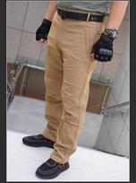 Men's Soft Shell Fleece-Lined Windproof Waterproof Tactical Ski Pants for Cold Weather XL
