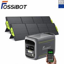 Portable Power Station FOSSiBOT F1800 1024Wh+400W Solar Panel|1200W Fast Charging Power Station|ECO, BMS|Home/APP