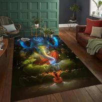 Elephant Printed Carpet Animals Area Rugs for Bedroom Home Decor Playmats Living Room Carpets Outdoor Patio Non-slip Floor Mats 40x60cm 16x24 inch