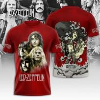 Led Zeppelin 3D T-Shirt Gift For Fans Full Size S-5XL XXXL