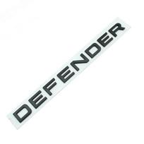DEFENDER Letters Sticker  Decal Car Trunk Badge Front Hood Bonnet Emblem For Defender Auto Accessories
