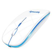 Wireless Bluetooth Mouse [Ultra-Thin Model Bluetooth 5.3 & 2.4GHz] Silent Mouse, 3-Stage DPI Adjustment (80012001600), Ultra-Lightweight, Type-C
